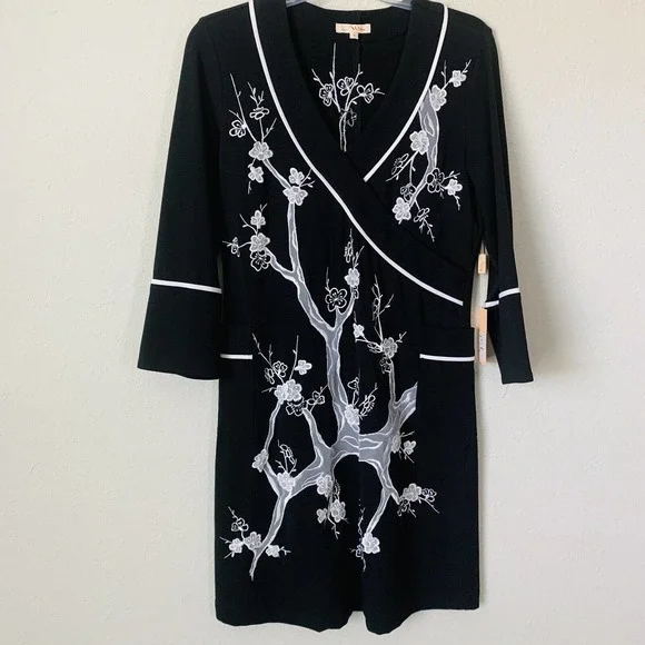sachin and babi light blue dress Zara Embroidery Dress Beige Sleeve